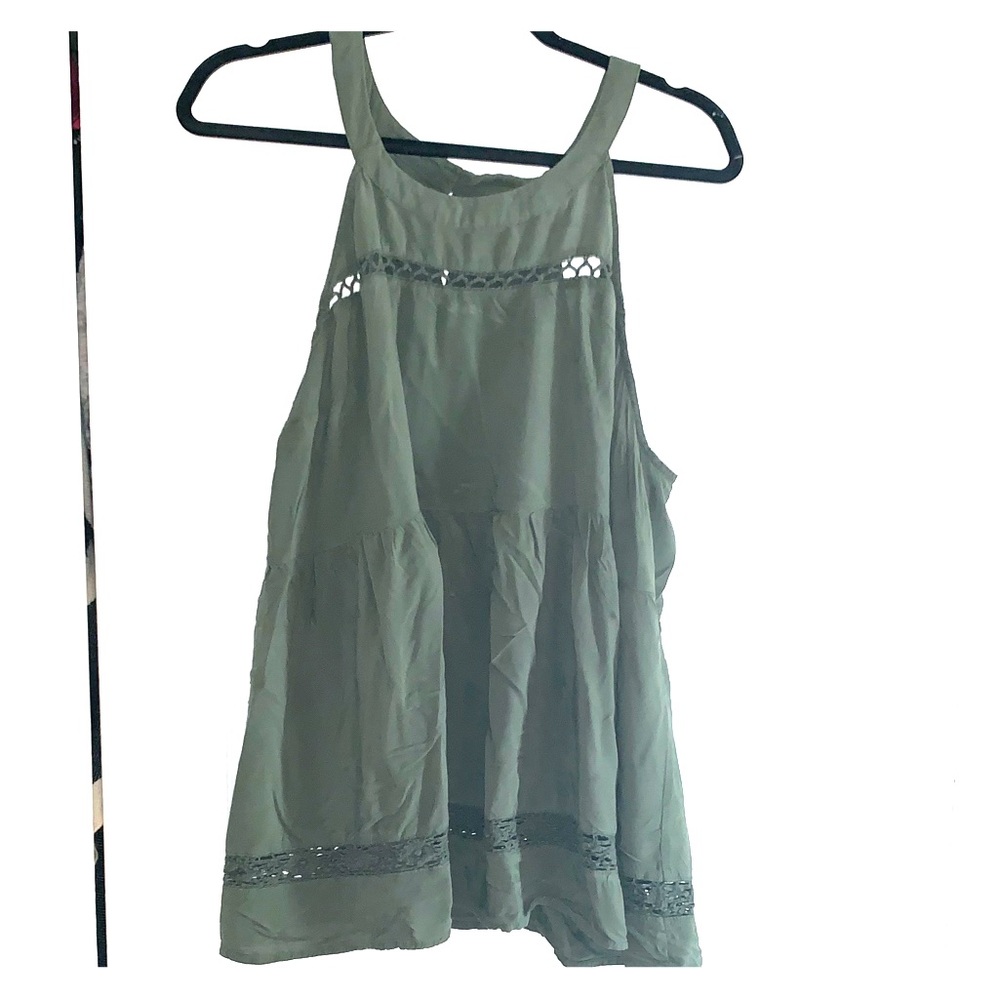 HIGH NECK TANK TEE